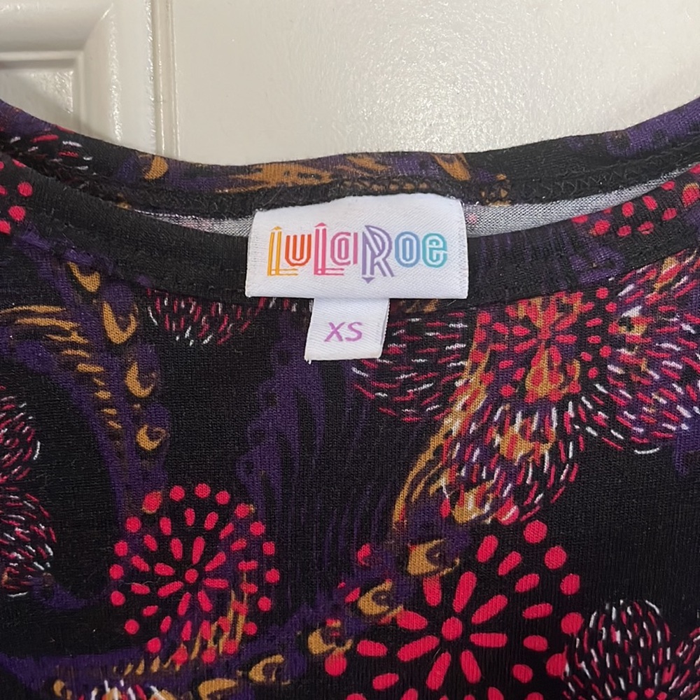 Lularoe Carly patterned - Picture 3 of 3